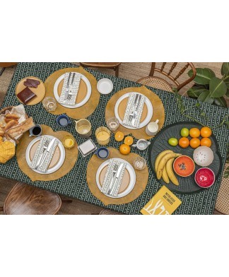 SABIA Set de table CAPEBA - Ocre