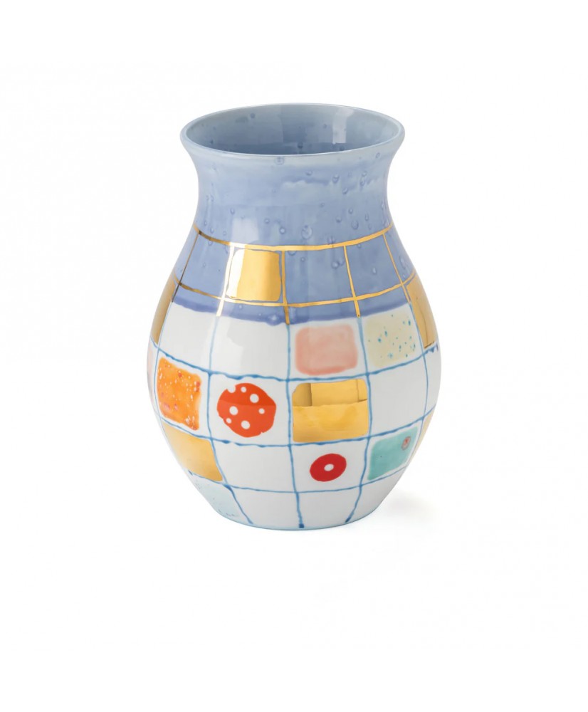 CORALLA MAIURI - Calypso Blue Vase